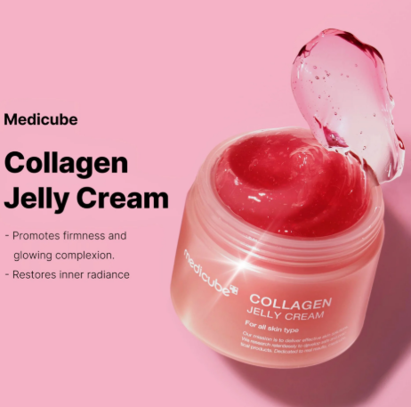 Medicube Collage Jelly Cream. For firmness and glowing complexion