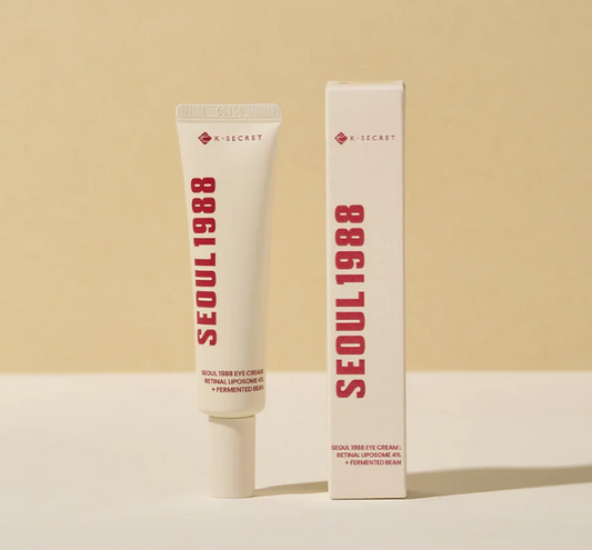 K-SECRET SEOUL 1988 Eye Cream: Retinal Liposome 4% + Fermented Bean