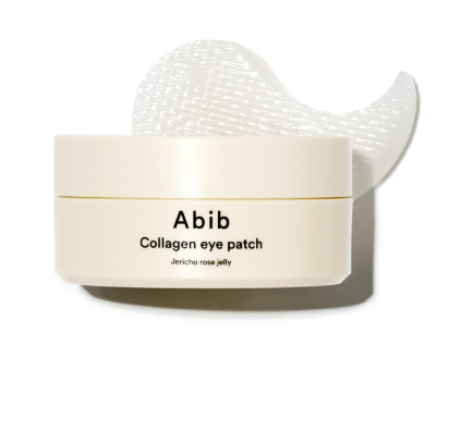 Abib Collagen Eye Patch Jericho Rose Jelly, Under Eye Patches for Puffy Eyes and Dark Circles, Anti-Wrinkle Care with Collagen, Hydrating & Antioxidant Formula, Korean Skin Care